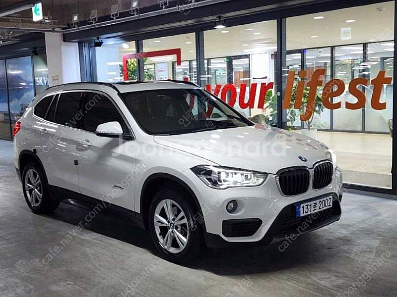 BMW X1 중고 BMW X1 중고차 SUV 중고 흰색...--3