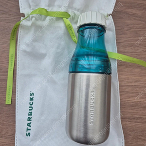 (새상품) 스타벅스 써니보틀 블루 500ml