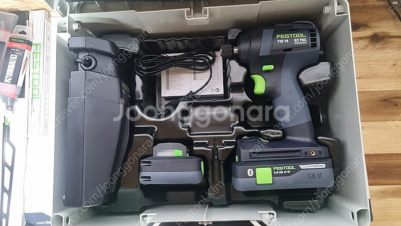 페스툴 FESTOOL 충전 임팩트 드릴 TID18 HP...--2
