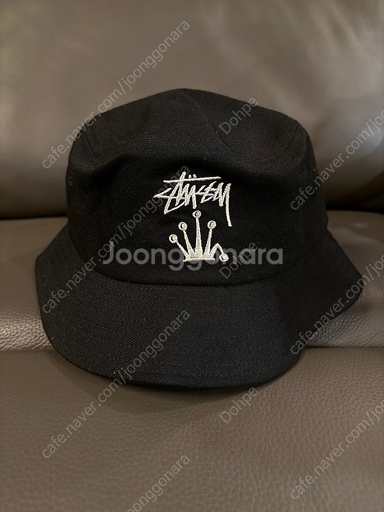 (L/XL) 스투시 스탁 크라운 버킷햇 벙거지--0