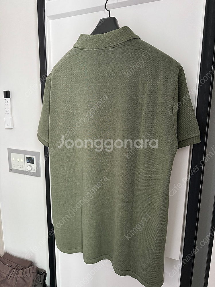 [L] 폴로 / 커스텀슬림핏 / 가먼트다이 올리브 / ...--1