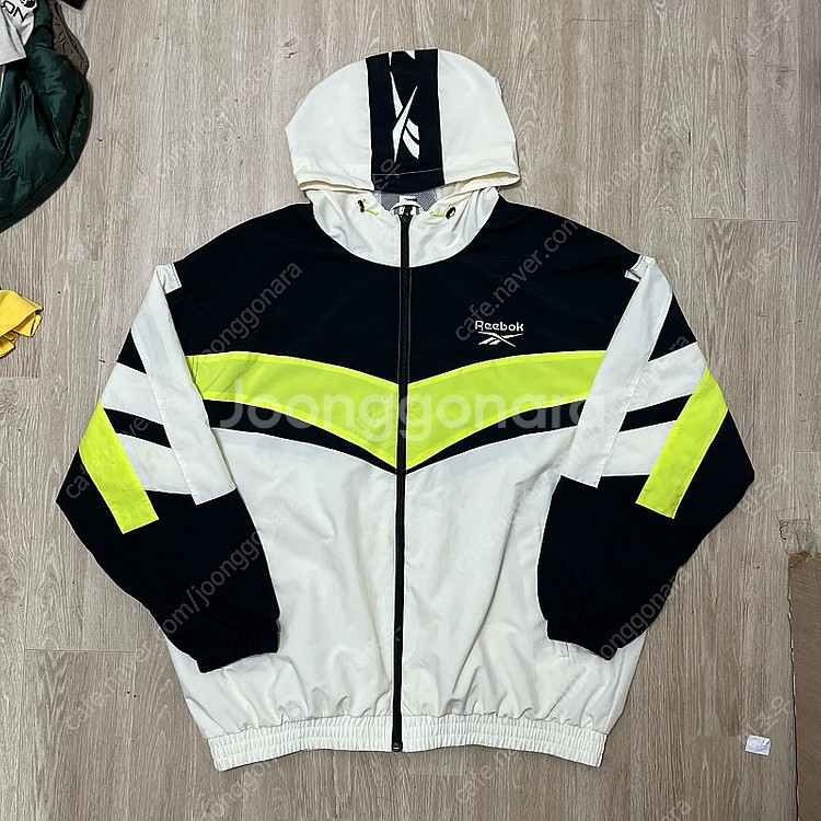 리복 클래식 빅로고 후드 바람막이 자켓 3XL--0