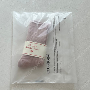 꼬숑 아기양말(인디핑크) 오늘받은 미개봉 새상품