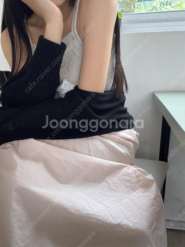 인더바즈 썸머 코튼 볼레로 블랙 타낫 르플레인 윤슬샵 ...--0