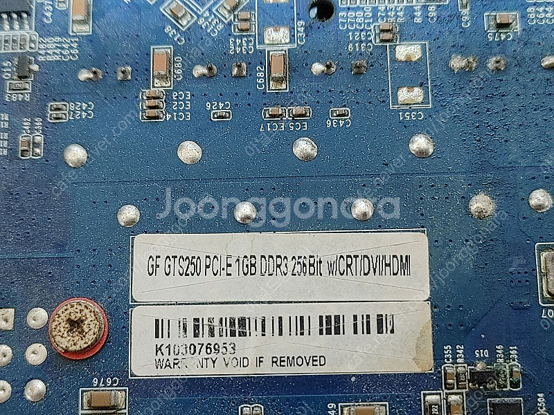 GF GTS250 PCI-E 1GB DDR3 256BI...--3
