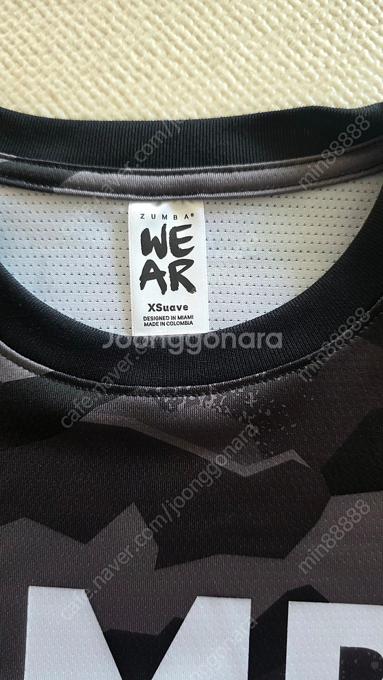 줌바웨어 티셔츠--1