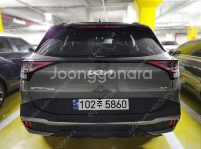 스포티지중고 하이브리드 완전무사고 용도변경이력없음--9