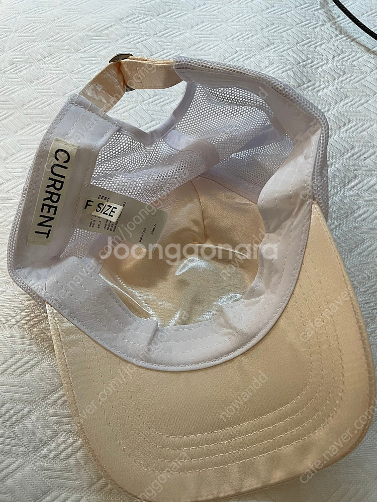 커렌트 새틴 메쉬캡 새제품 팝니다--1