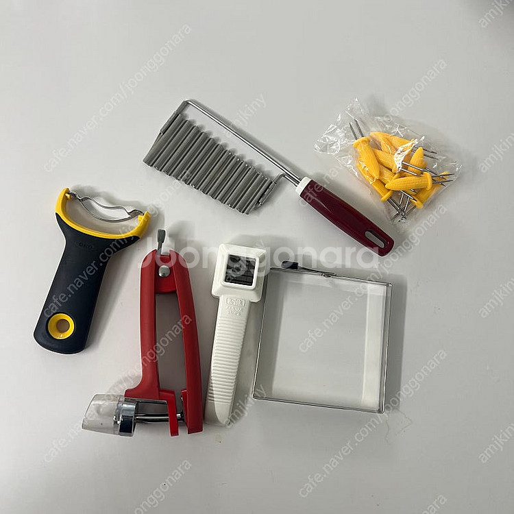 옥소 굿그립 옥수수필러 체리피터 물결칼 파채칼 외--0