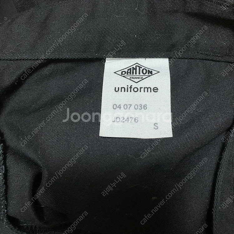 할인)단톤 유니폼 여성 팬츠 블랙 s--3