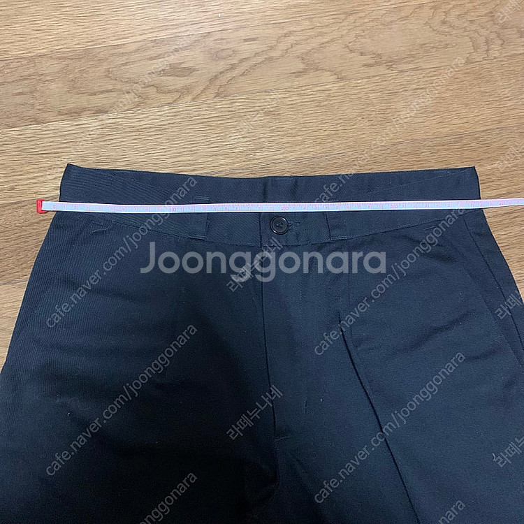 할인)단톤 유니폼 여성 팬츠 블랙 s--4