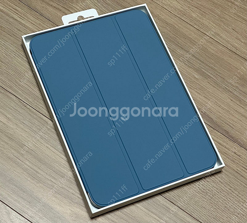 (새상품) 아이패드 미니7 정품 폴리오 케이스 데님 판...--1