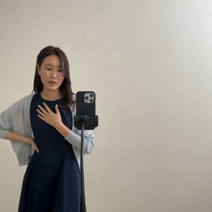 Sie 시에 엠마 플레어 라인 원피스 네이비 s 스탠다드