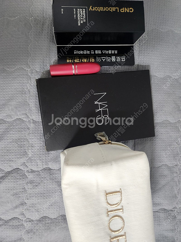 맥 립스틱 + 차앤박 파운데이션 + 디올파우치+ 나스손...--0