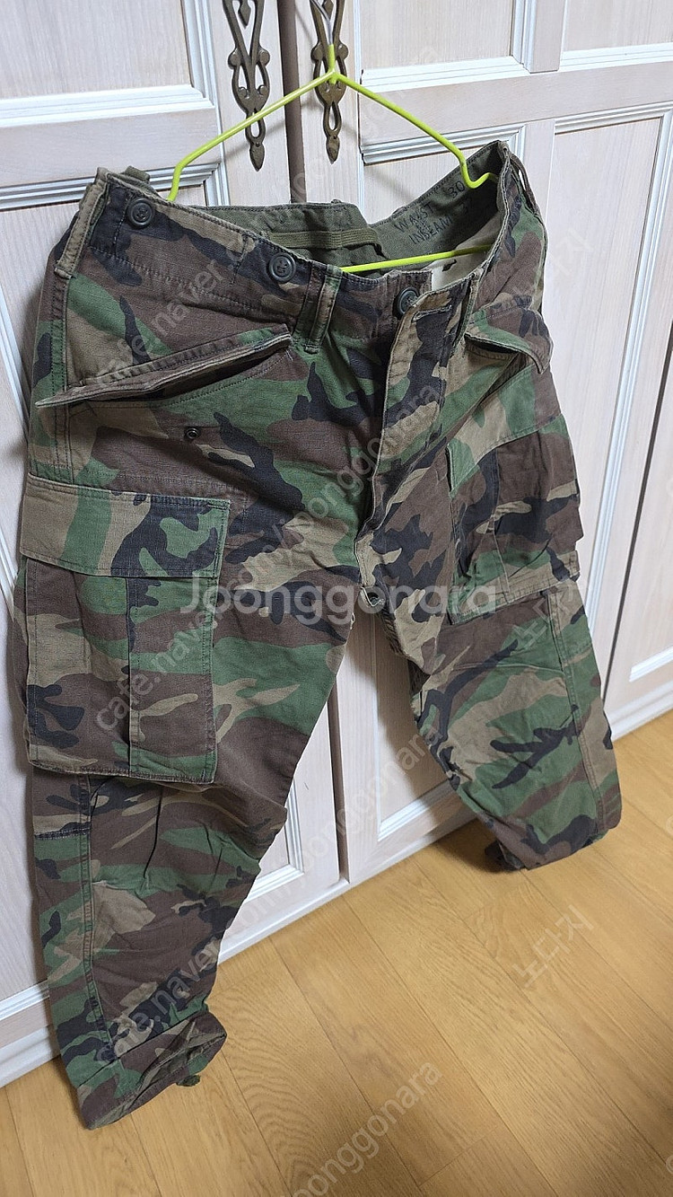 Rrl 밀리터리 카모팬츠 30*32--0