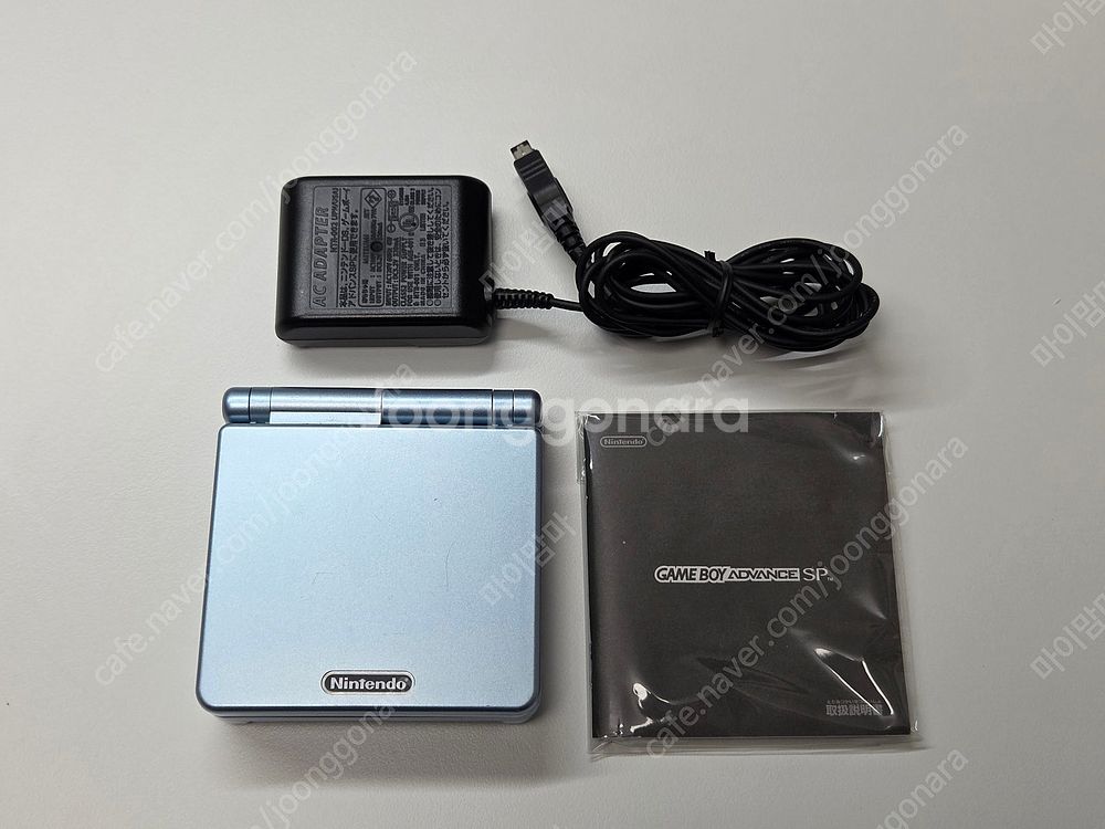 게임보이 어드밴스 sp (gba sp) 펄블루 박스셋--1