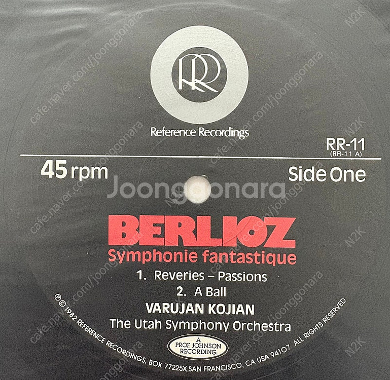 Reference Recordings 오디오 파일 LP--2