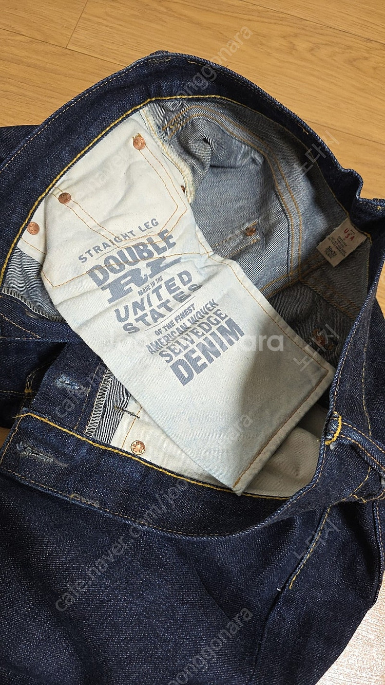 Rrl 셀비지데님 스트레이트레그 30*32--2