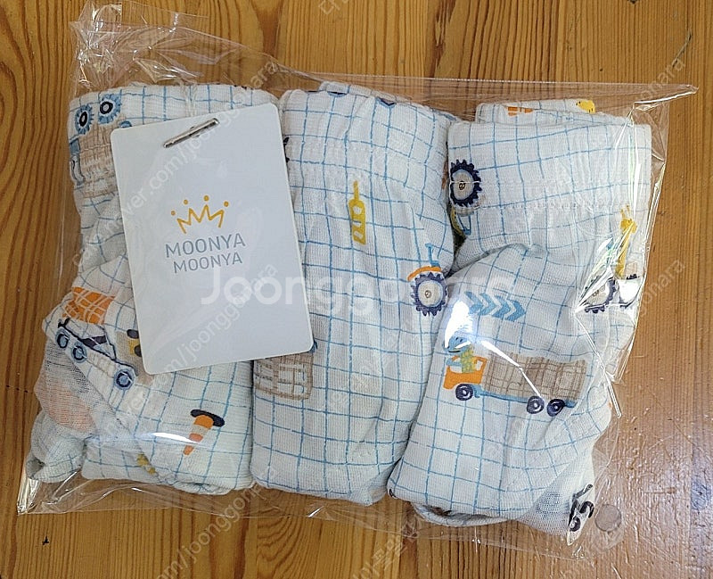 무냐무냐 남아삼각팬티 65호 총3장 새상품 면원단--0