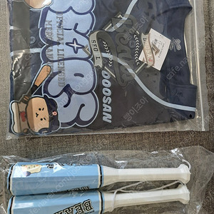 두산베어스망곰 유니폼 110 (새상품)& 망곰응원배트 (새상품)