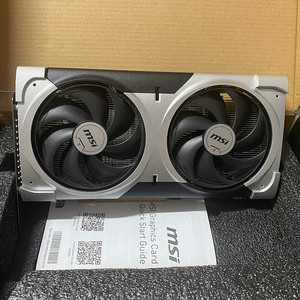 MSI 지포스 RTX 5060 Ti 벤투스 2X OC 플러스 D7 16GB RTX5060TI 그래픽카드