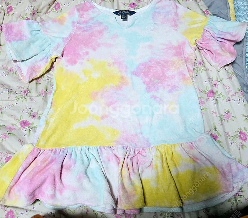 아동 110호 5티 폴로 랄프로렌 키즈 원피스 니트가디건 자켓--4