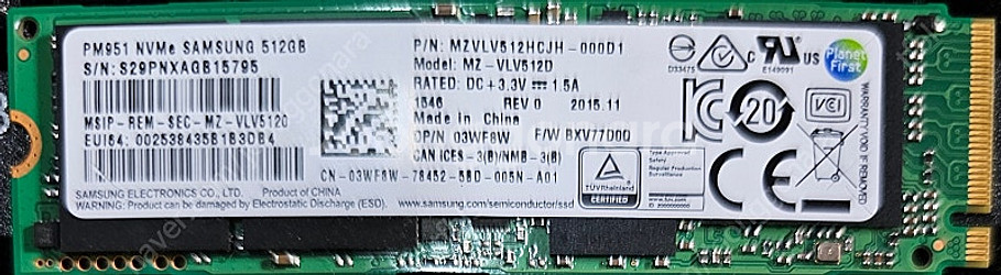 삼성 PM981A NVME, 860 EVO 500GB ...--0