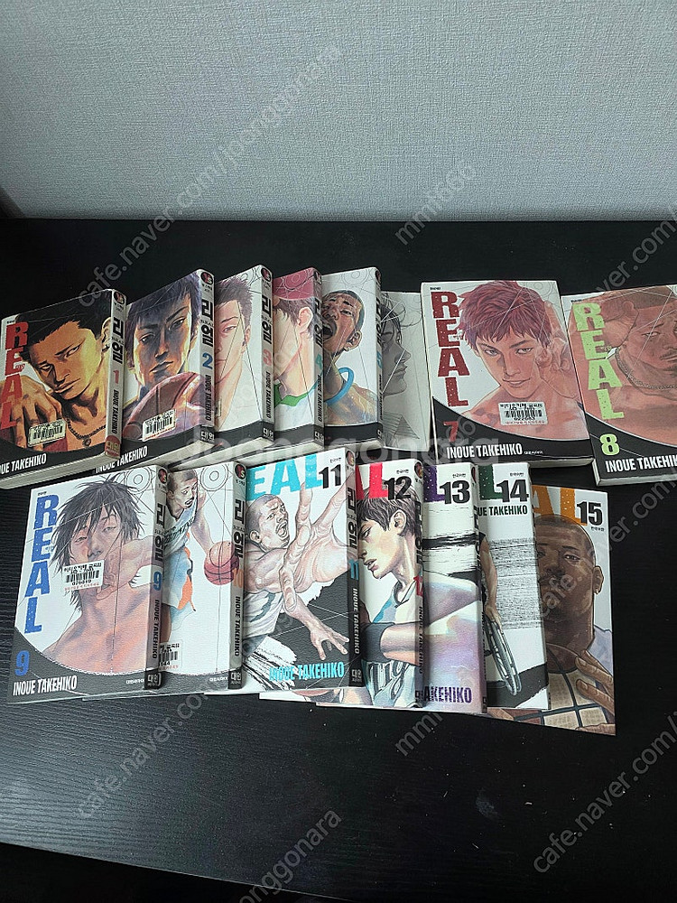 리얼 1~15권 팝니다(대여점+소장용 혼합)--0