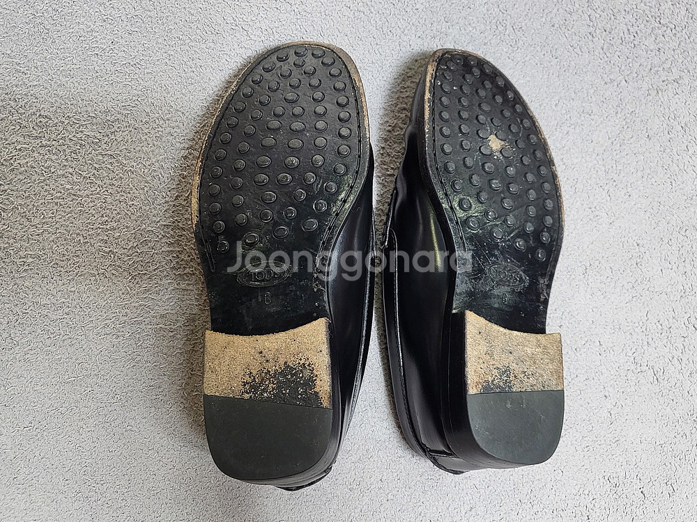 가격내림 255 tod's 토즈 블랙 페니로퍼 / Ta...--5