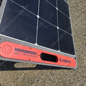 잭커리 태양광패널 100W 2장판매 12만원/14만원