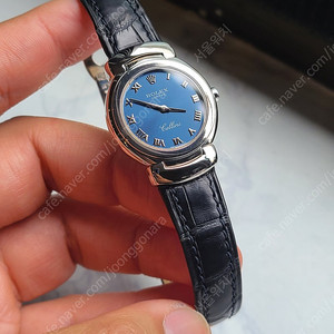 [정품] 롤렉스 셀리니 블루 로만 다이얼 18K 화이트골드 금통 여성용 (Rolex Cellini Blue Roman 18K WG)