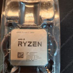 라아젠 3600 cpu 팝니다