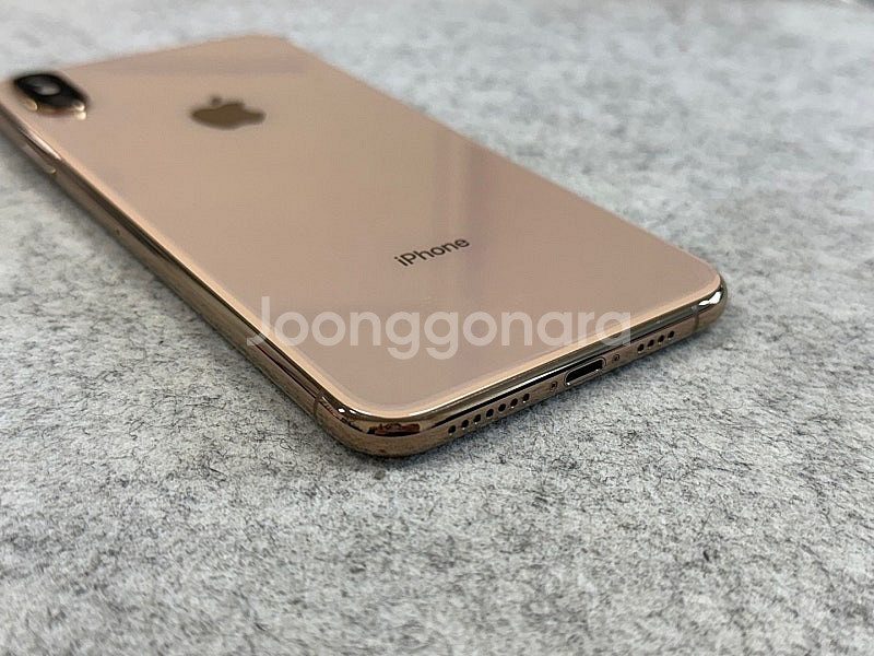 (자급제S급)아이폰XS맥스 골드 512G 깨끗한 단말기 실사용 서브용 추천 카메라선명 35만 판매해요--7