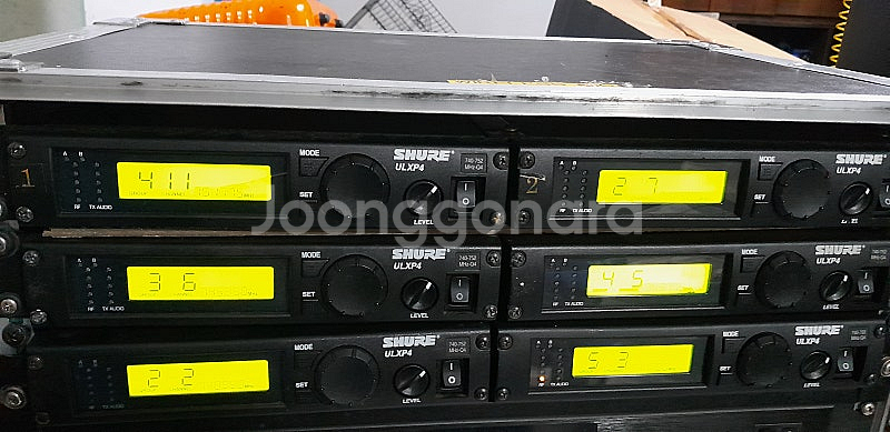 shure ulxp4 슈어 슈무선마이크 핸드 6세트 일...--1