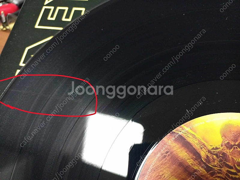 아이언메이든 엘피 Iron Maiden LP--3