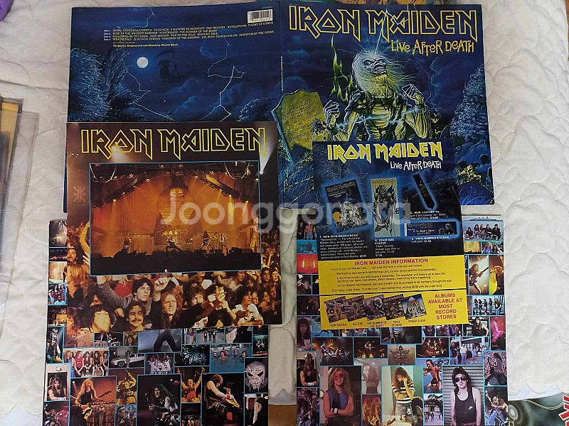 아이언메이든 엘피 Iron Maiden LP--4