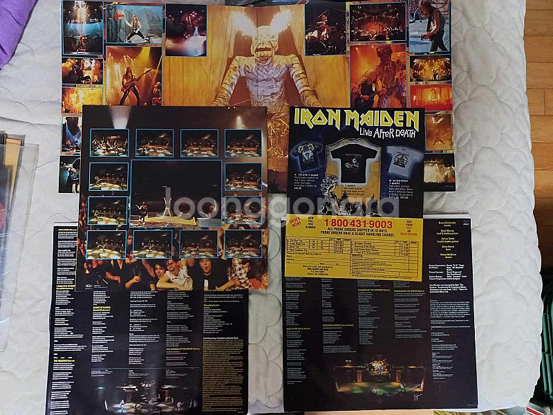 아이언메이든 엘피 Iron Maiden LP--5