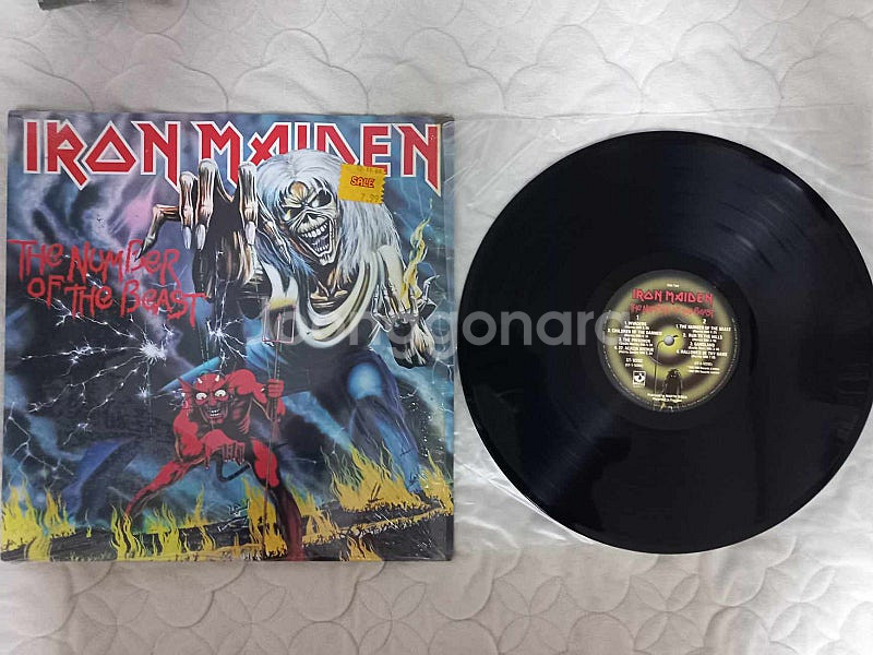 아이언메이든 엘피 Iron Maiden LP--9