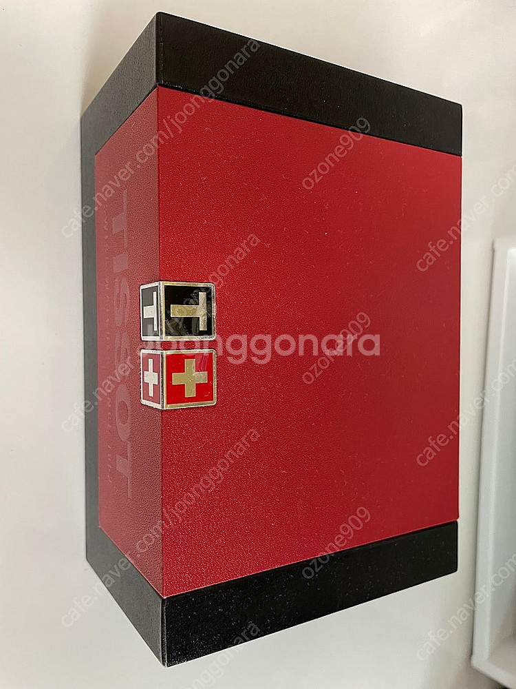 티쏘 젠틀맨 쿼츠 흰판 풀박스--6