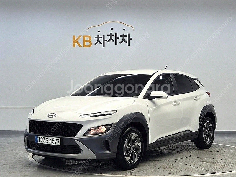 현대 코나 중고 더 뉴 코나 중고자동 흰색 2022년식...--0