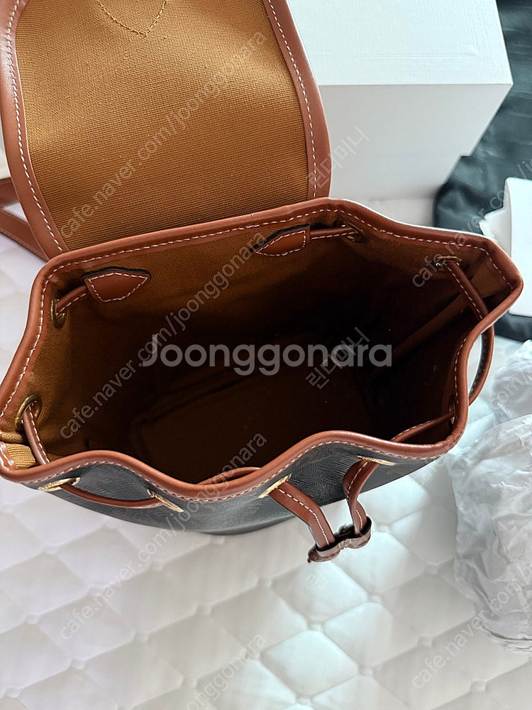 셀린느 폴코 미니 백팩--4