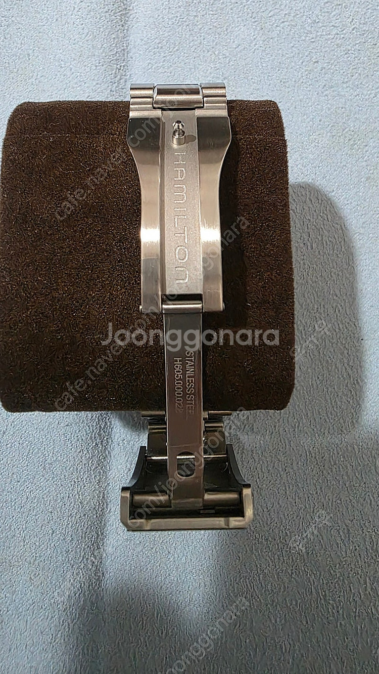 해밀턴 카키필드 머피 38mm 블랙 브레이슬릿 H704...--7