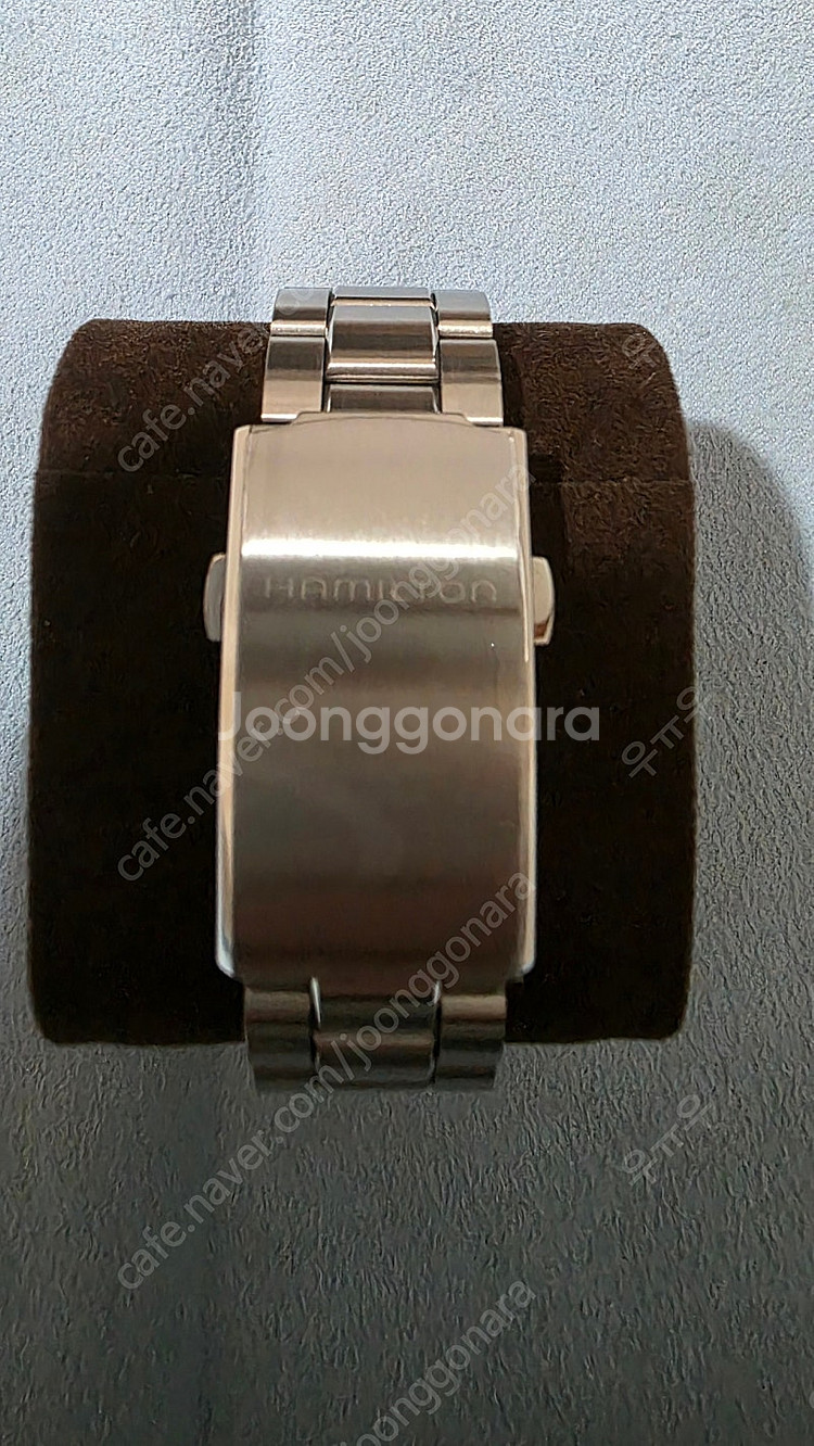 해밀턴 카키필드 머피 38mm 블랙 브레이슬릿 H704...--8