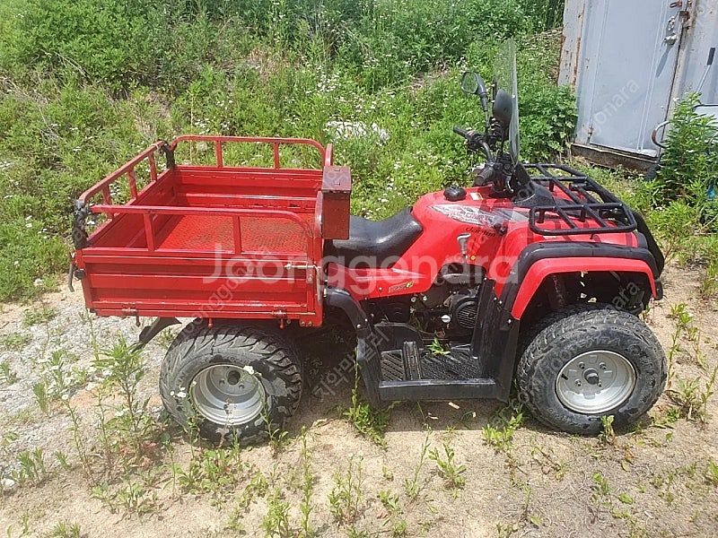 대림 올코트125f 적재함 덤프 사륜바이크--2