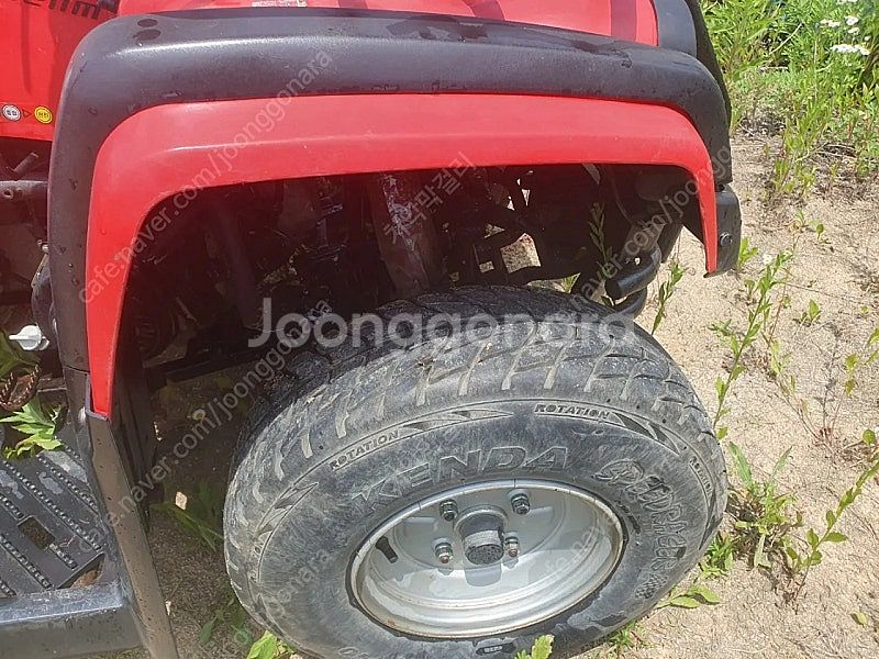 대림 올코트125f 적재함 덤프 사륜바이크--3