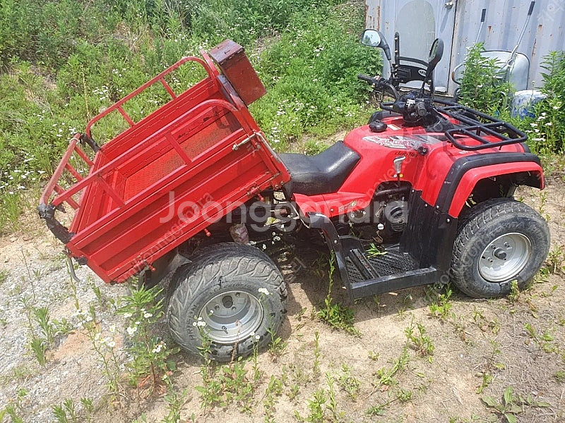 대림 올코트125f 적재함 덤프 사륜바이크--0