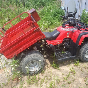대림 올코트125f 적재함 덤프 사륜바이크