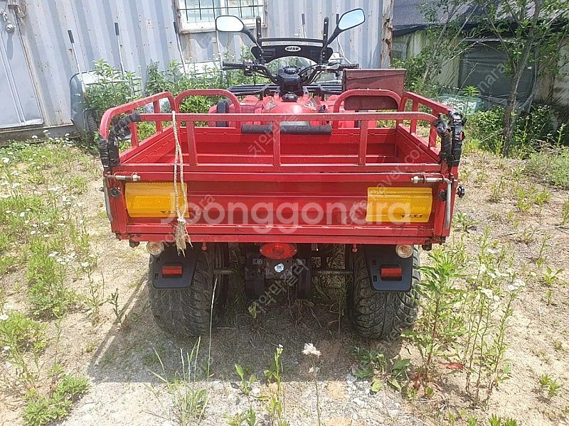 대림 올코트125f 적재함 덤프 사륜바이크--6