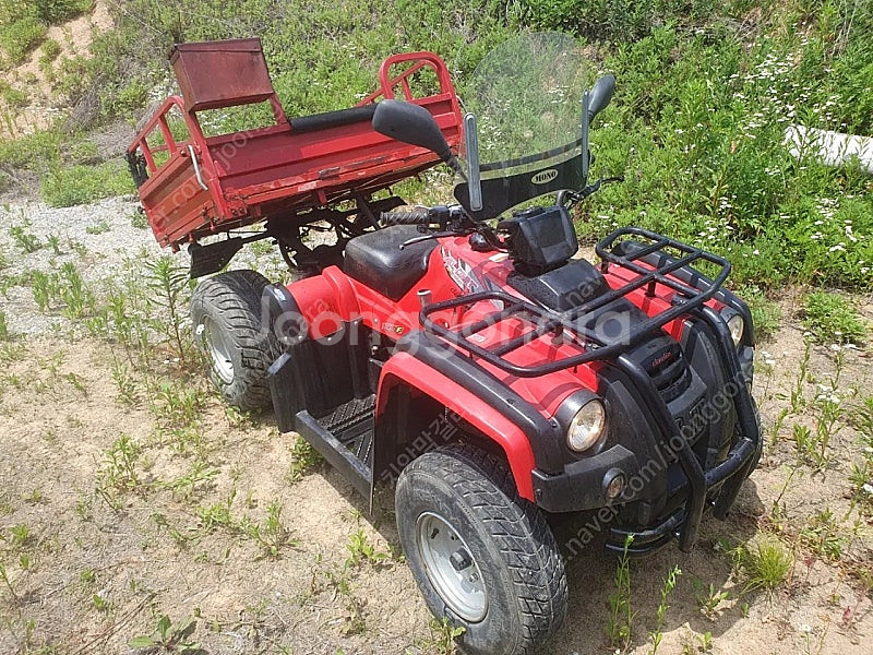 대림 올코트125f 적재함 덤프 사륜바이크--7