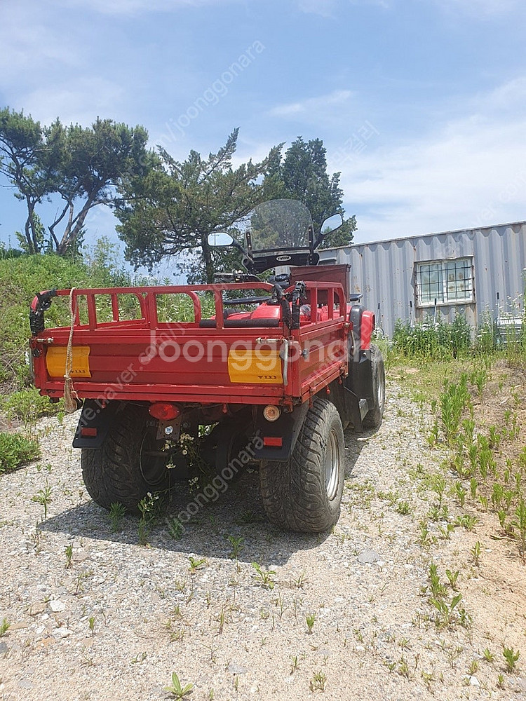대림 올코트125f 적재함 덤프 사륜바이크--9